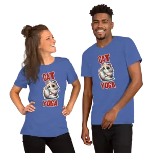 Cat Yoga Tee Shirt