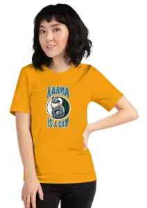 Karma is a Cat Unisex Tee
