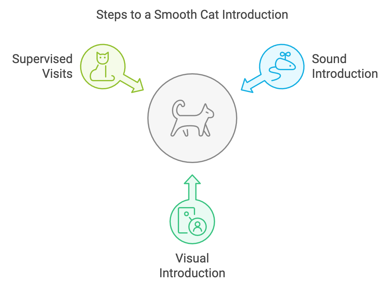 Supervised Cat Introduction Infographic
