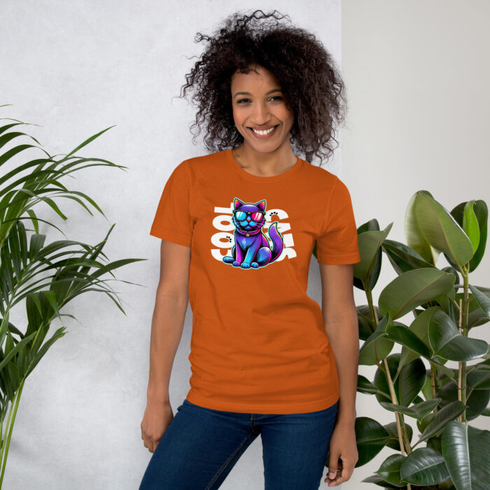 Cool 4 Cats Unisex T-Shirt - Image 6