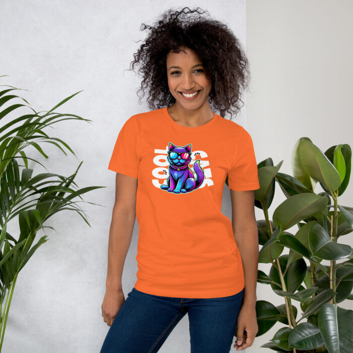 Cool 4 Cats Unisex T-Shirt - Image 12