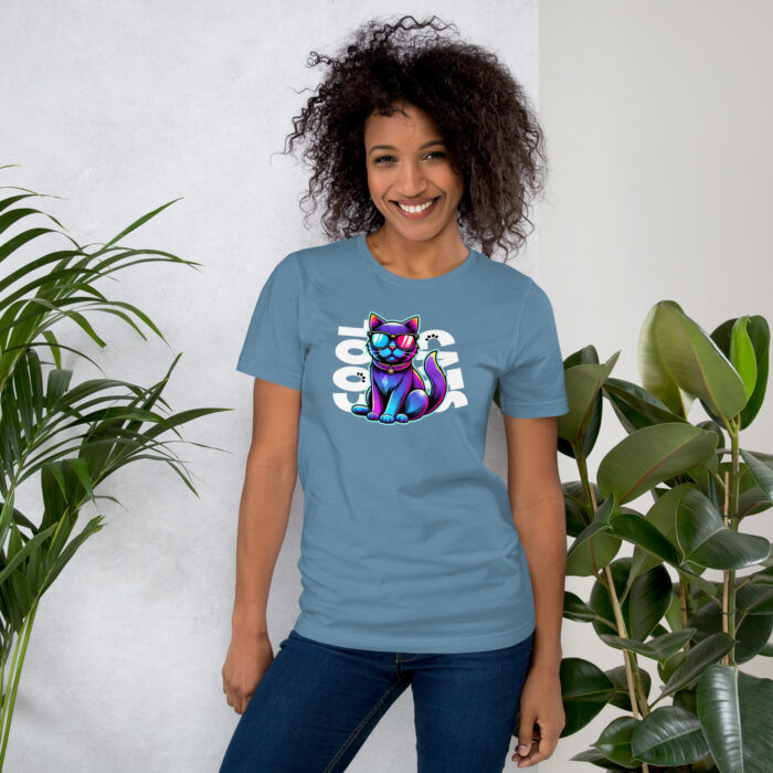 Cool 4 Cats Unisex T-Shirt - Image 11