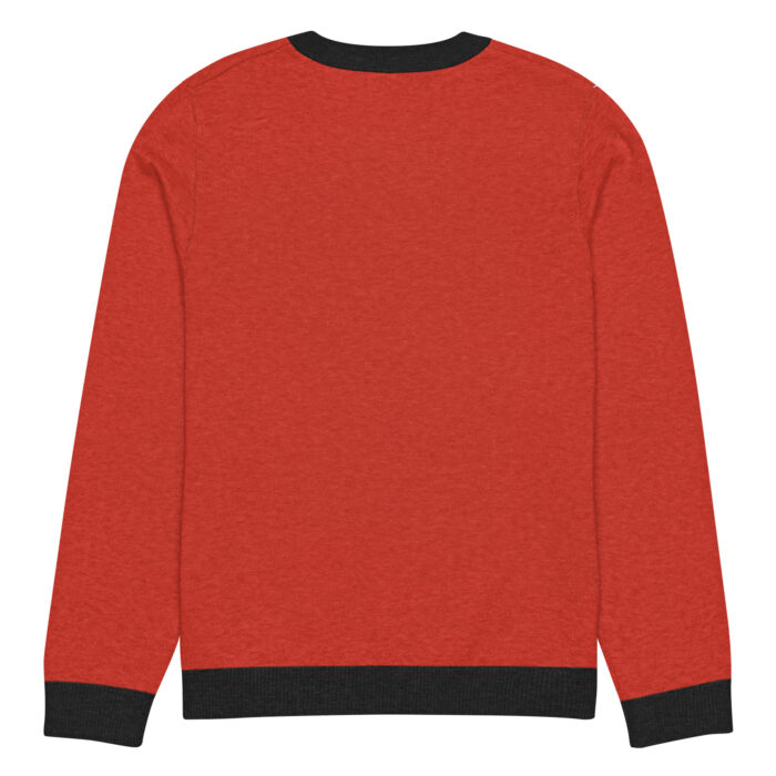 Festive Black Cat Ugly Holiday Sweater - Image 2