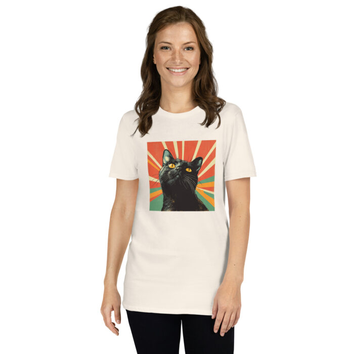 Black Cat Vibes - Short-Sleeve Unisex T-Shirt