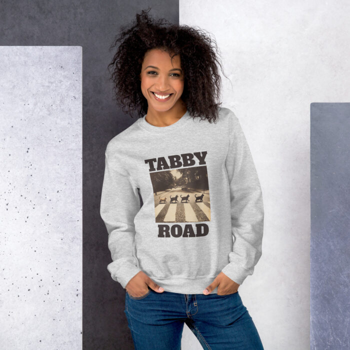 Tabby Road - Unisex Sweatshirt - Image 10