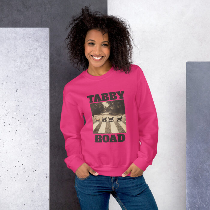 Tabby Road - Unisex Sweatshirt - Image 3