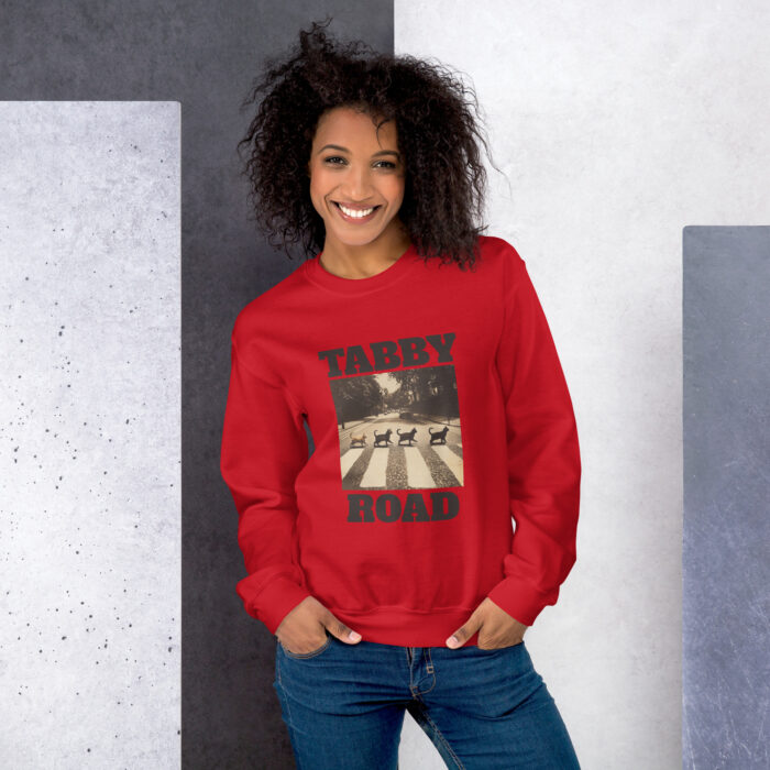 Tabby Road - Unisex Sweatshirt - Image 2