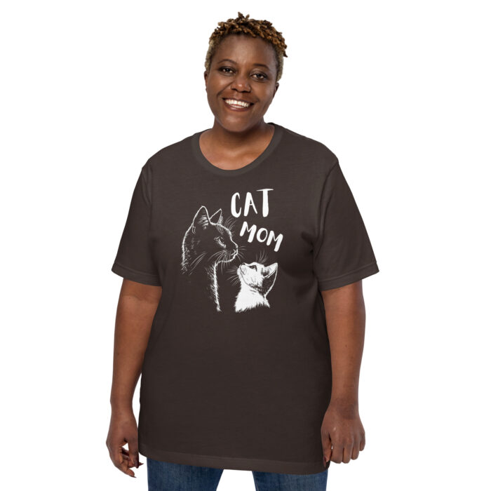 Purrfectly Proud Cat Mom Tee - Image 7
