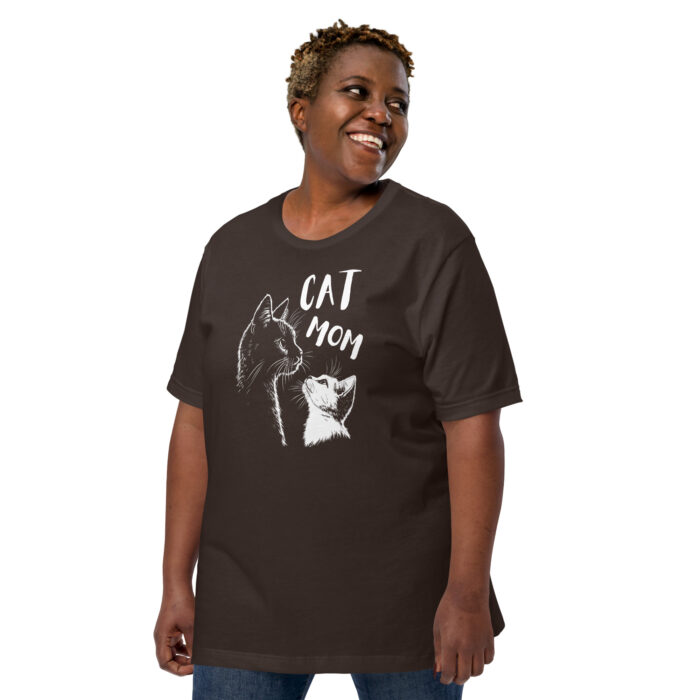 Purrfectly Proud Cat Mom Tee - Image 8
