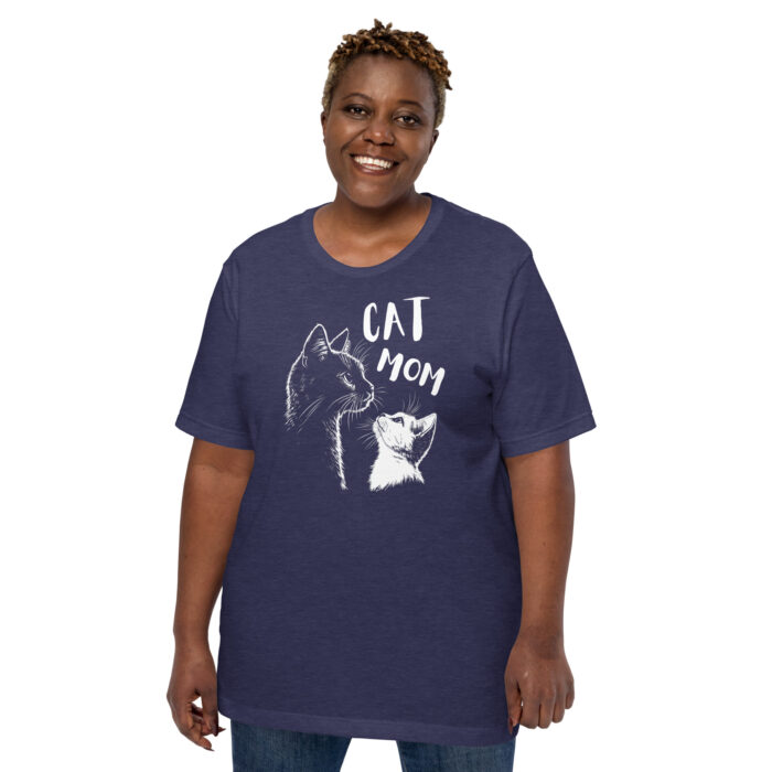 Purrfectly Proud Cat Mom Tee - Image 9