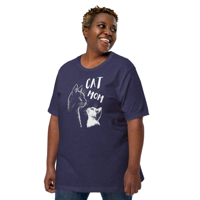 Purrfectly Proud Cat Mom Tee - Image 10