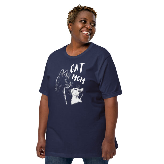 Purrfectly Proud Cat Mom Tee - Image 6