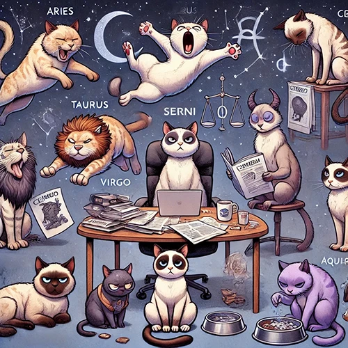 Cat Zodiac Signs