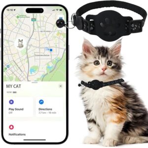 2 Cat Tracker GPS Collar for Cats