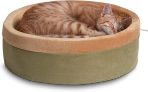 K&H Pet Products Thermo-Kitty Cat Bed