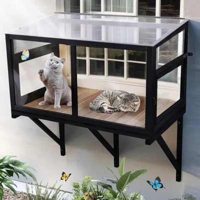 Cat Window Box Window Perch Catio Outdoor Cat Enclosure