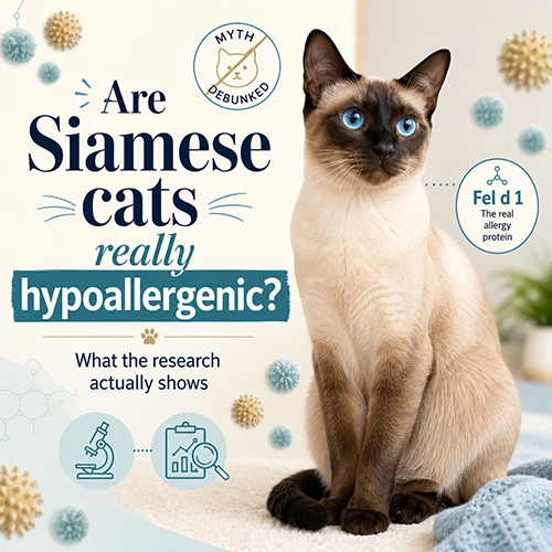 siamese cats hypoallergenic