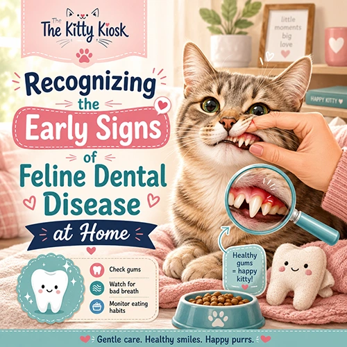 Recognizing the early signs of feline dental disease at home