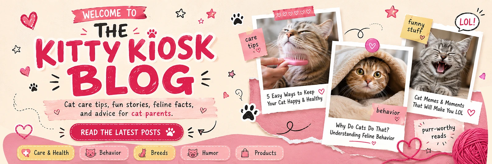The Kitty Kiosk Cat Blog